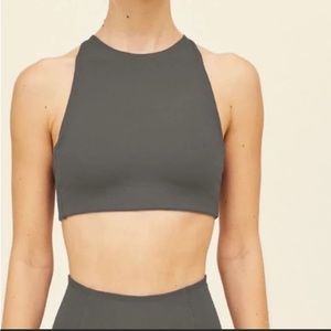 NWT girlfriend collective Topanga bra - moon - size m
